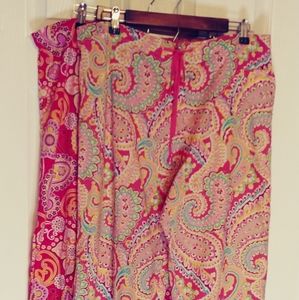 Vera Bradley PJ Pants XL 2 pair Cotton